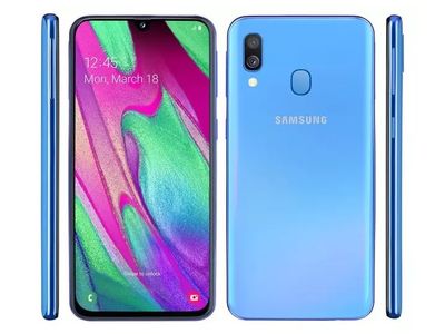 Samsung представила смартфон Galaxy A40 с 5,9-дюймовым AMOLED экраном