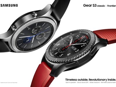 Samsung представила третье поколение смарт-часов Gear S