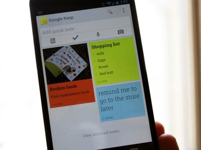 Google запустил заметочный сервис Keep 