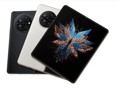 Tecno выпустила собственный складной смартфон Phantom V Fold на базе процессора Dimensity 9000 Plus