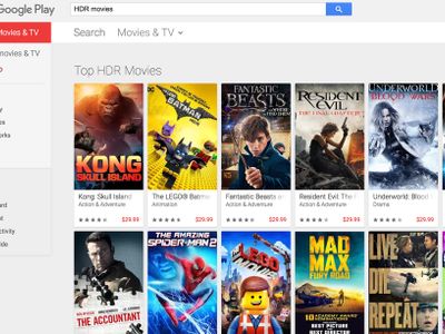 В Google Play появились первые фильмы в 4K HDR качестве