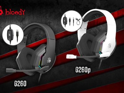 Bloody анонсировала геймерские гарнитуры G260 и G260p