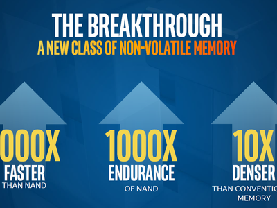 Intel показала новый тип памяти, работающей в 1000 раз быстрее SSD