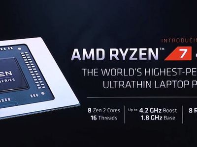 AMD представила процессоры Ryzen 4000