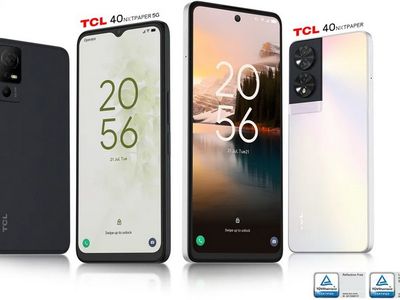 TCL представила новые смартфоны TCL 40 NxtPaper с минимальной нагрузкой на зрение