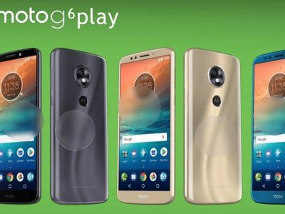 Опубликованы изображения смартфонов Motorola серии Moto G6